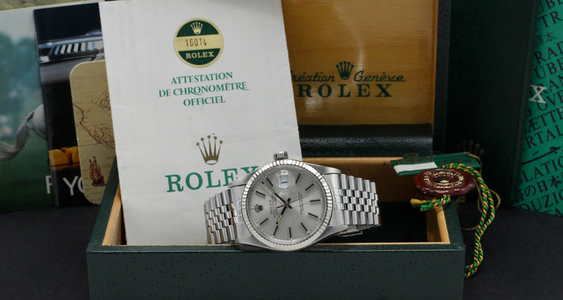 Rolex Datejust 16014 - 1987 - Rolex horloge - Rolex kopen - Rolex heren horloge - Trophies Watches