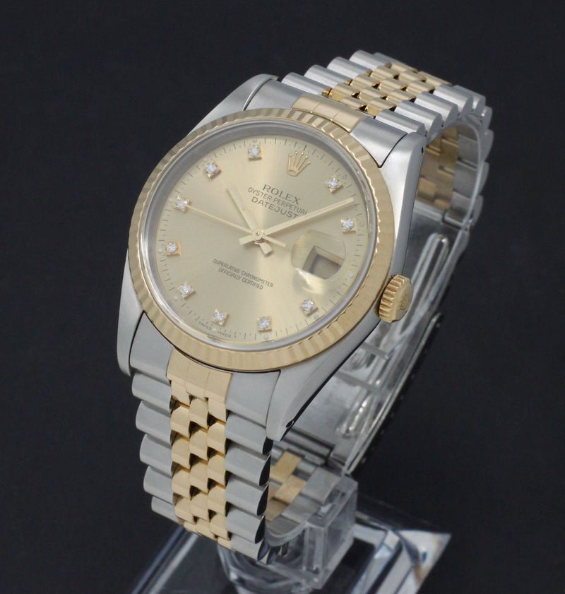 Rolex Datejust 16233G - 1994 - Rolex horloge - Rolex kopen - Rolex heren horloge - Trophies Watches