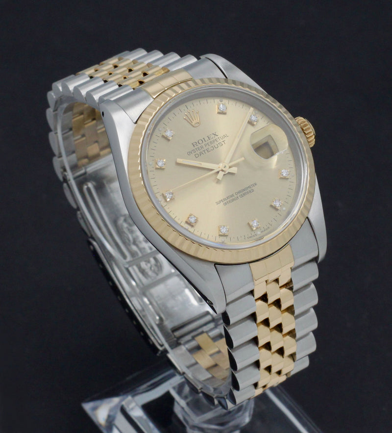 Rolex Datejust 16233G - 1994 - Rolex horloge - Rolex kopen - Rolex heren horloge - Trophies Watches