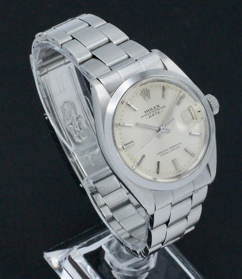 Rolex Oyster Perpetual Date 1500 - 1971 - Rolex horloge - Rolex kopen - Rolex heren horloge - Trophies Watches