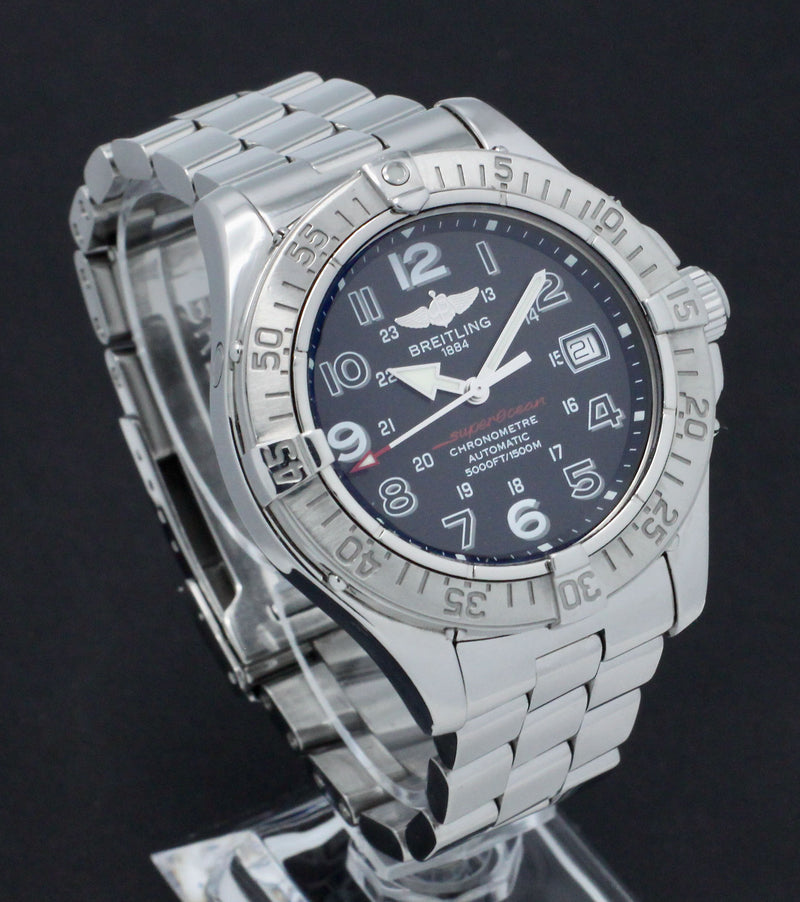 Breitling Superocean A17360 - Breitling horloge - Breitling kopen - Breitling heren horloge - Trophies Watches