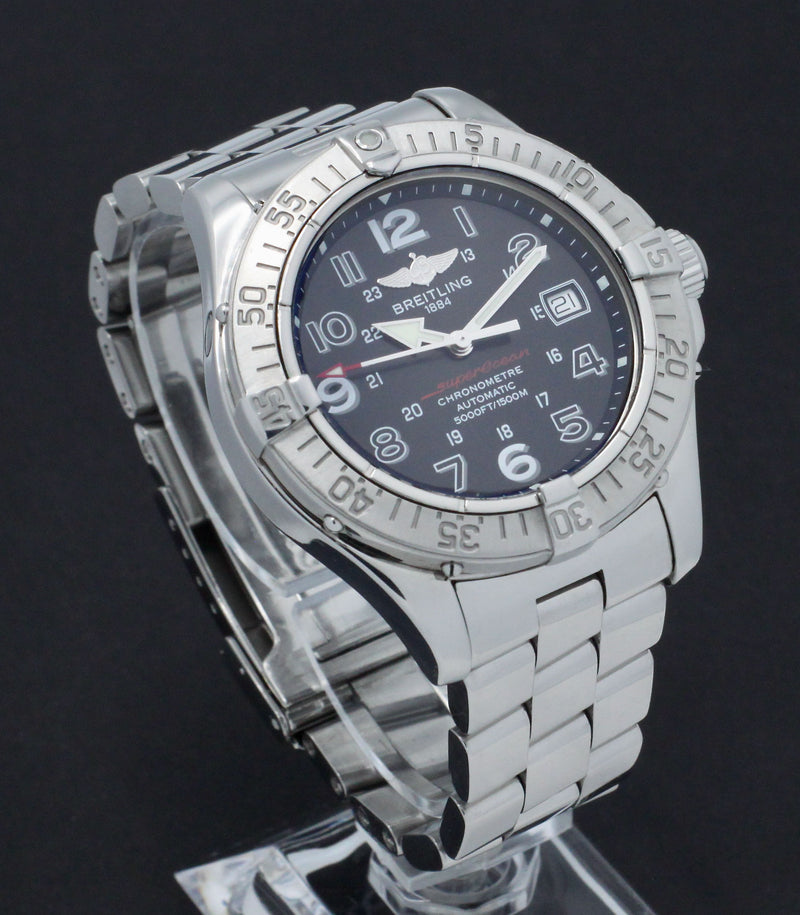 Breitling Superocean A17360 - Breitling horloge - Breitling kopen - Breitling heren horloge - Trophies Watches