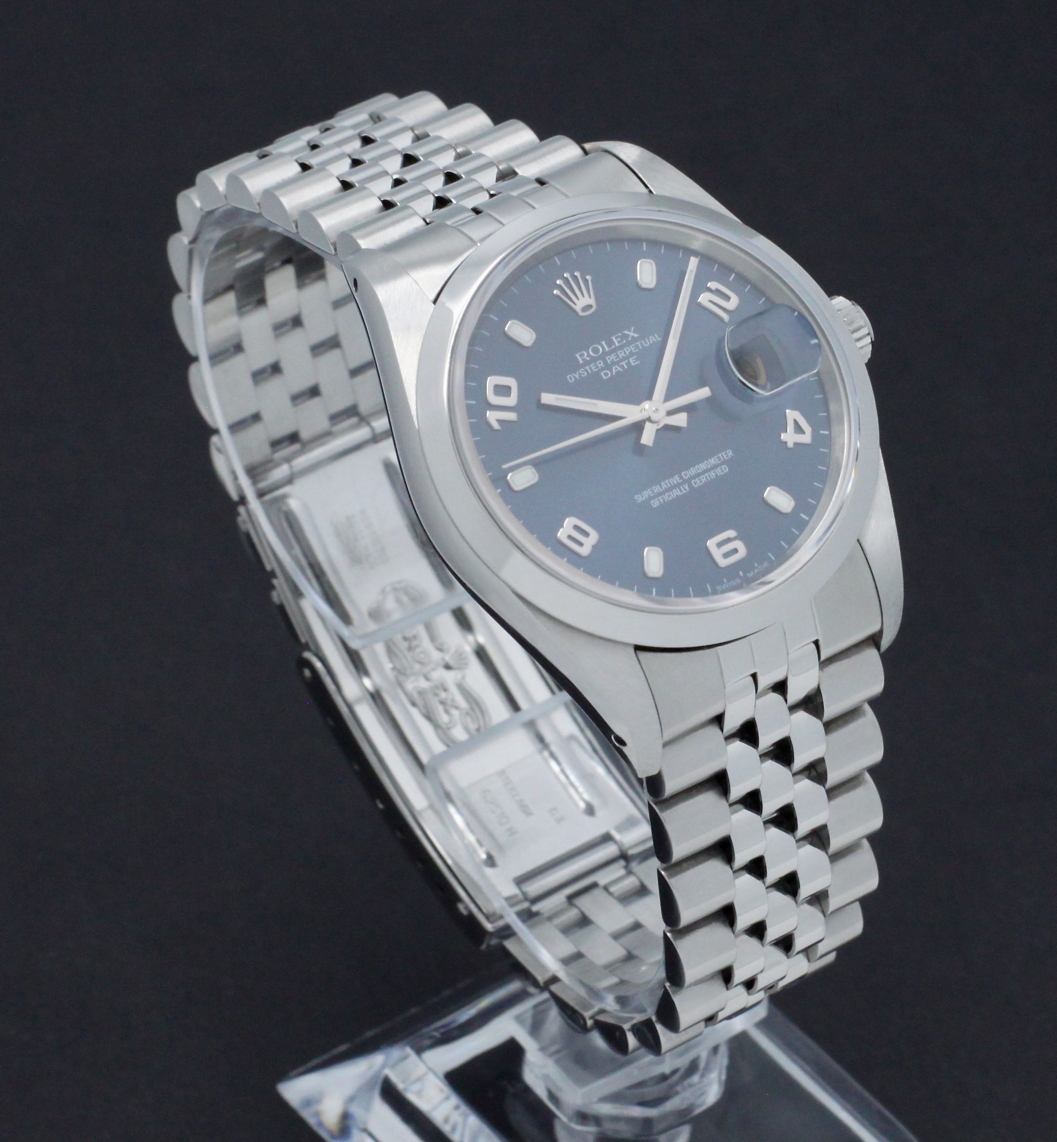 Rolex Oyster Perpetual Date 15200 - 1990 - Rolex horloge - Rolex kopen - Rolex heren horloge - Trophies Watches