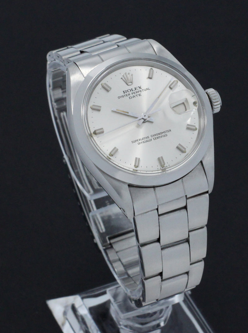 Rolex Oyster Perpetual Date 1500 - 1970 - Rolex horloge - Rolex kopen - Rolex heren horloge - Trophies Watches