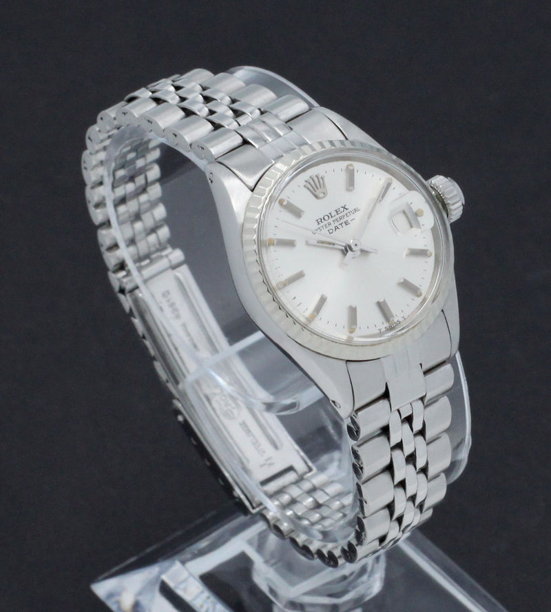 Rolex Oyster Perpetual Lady Date 6517 - 1970 - Rolex horloge - Rolex kopen - Rolex dames horloge - Trophies Watches