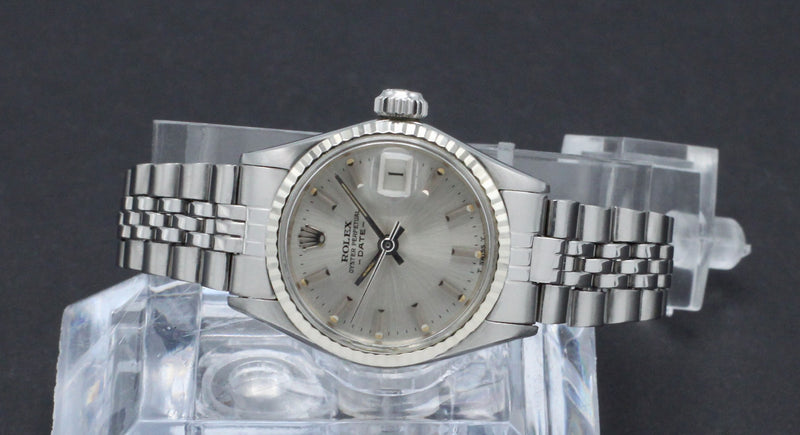 Rolex Oyster Perpetual Lady Date 6517 - 1970 - Rolex horloge - Rolex kopen - Rolex dames horloge - Trophies Watches