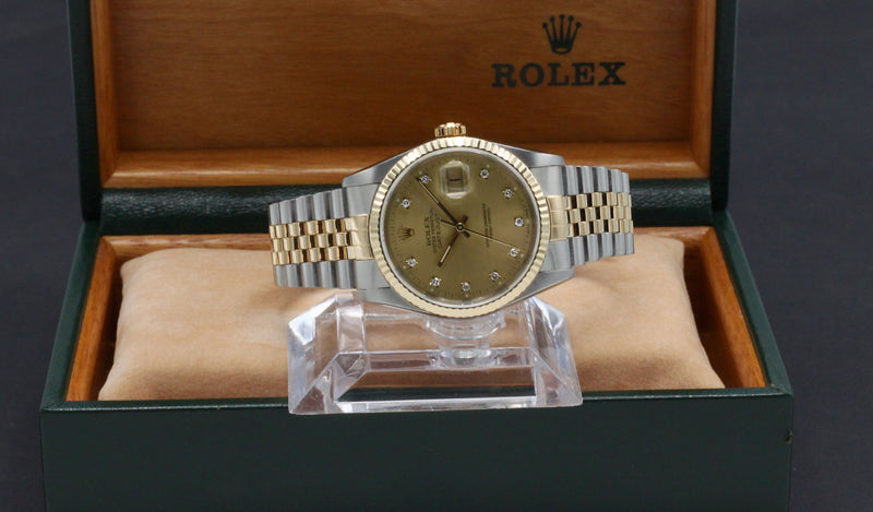 Rolex Datejust 16233G - 1989 - Rolex horloge - Rolex kopen - Rolex heren horloge - Trophies Watches