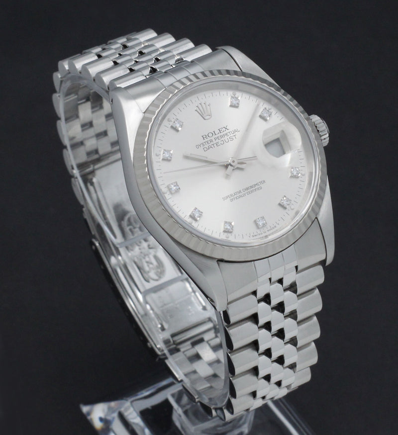 Rolex Datejust 16234G - 1991 - Rolex horloge - Rolex kopen - Rolex heren horloge - Trophies Watches