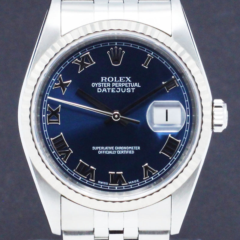 Rolex Datejust 16234 - 2001 - Rolex horloge - Rolex kopen - Rolex heren horloge - Trophies Watches