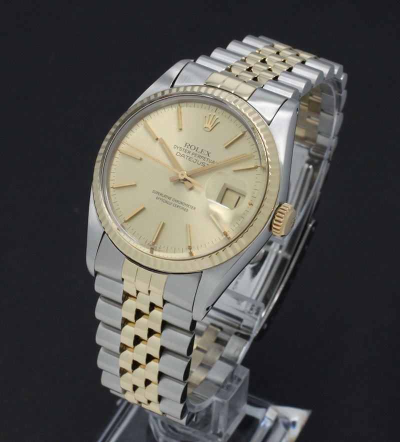 Rolex Datejust 16013 - 1979 - Rolex horloge - Rolex kopen - Rolex heren horloge - Trophies Watches