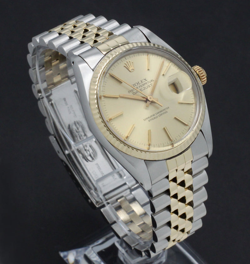 Rolex Datejust 16013 - 1979 - Rolex horloge - Rolex kopen - Rolex heren horloge - Trophies Watches