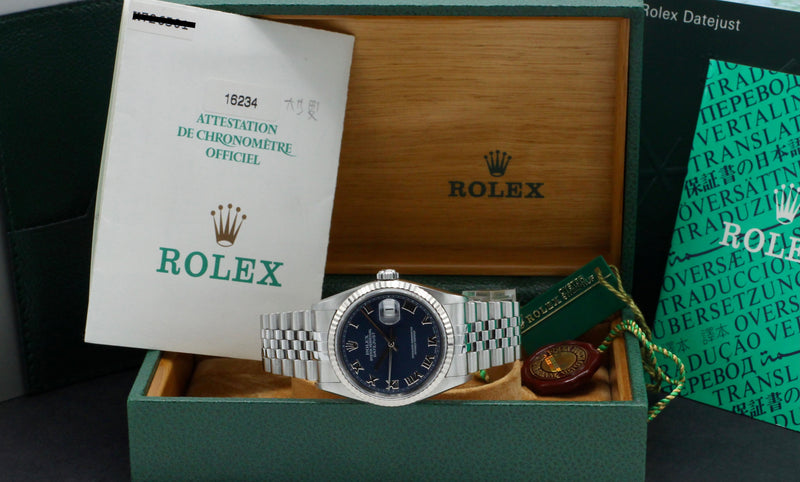 Rolex Datejust 16234 - 2001 - Rolex horloge - Rolex kopen - Rolex heren horloge - Trophies Watches