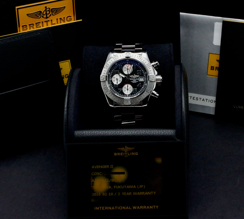 Breitling Avenger II A1338111 - 2016 - Breitling horloge - Breitling kopen - Breitling heren horloge - Trophies Watches