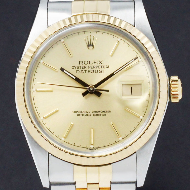 Rolex Datejust 16013 - 1987 - Rolex horloge - Rolex kopen - Rolex heren horloge - Trophies Watches