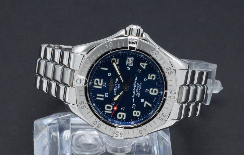 Breitling Superocean A17340 - 2001 - Breitling horloge - Breitling kopen - Breitling heren horloge - Trophies Watches