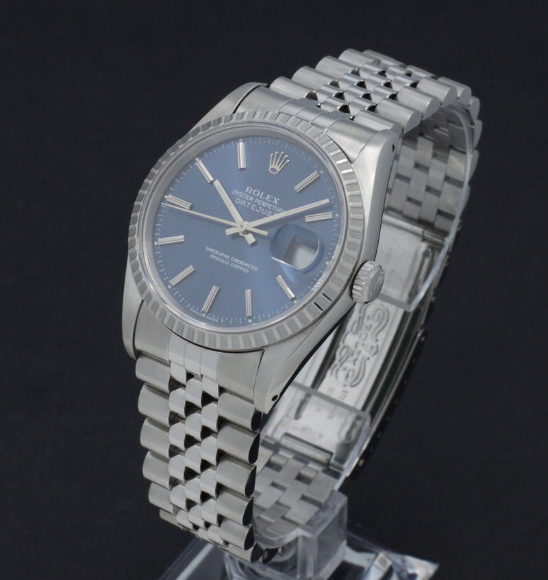 Rolex Datejust 16220 - 1992 - Rolex horloge - Rolex kopen - Rolex heren horloge - Trophies Watches