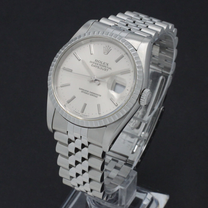 Rolex Datejust 16220 - 1991 - Rolex horloge - Rolex kopen - Rolex heren horloge - Trophies Watches