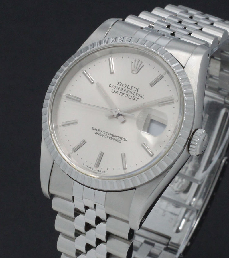 Rolex Datejust 16220 - 1991 - Rolex horloge - Rolex kopen - Rolex heren horloge - Trophies Watches