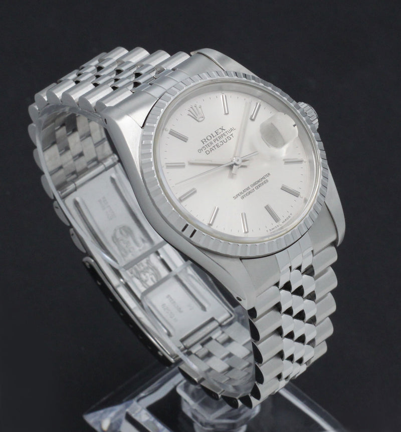 Rolex Datejust 16220 - 1991 - Rolex horloge - Rolex kopen - Rolex heren horloge - Trophies Watches