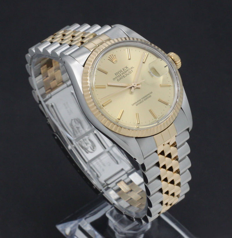 Rolex Datejust 16013 - 1988 - Rolex horloge - Rolex kopen - Rolex heren horloge - Trophies Watches