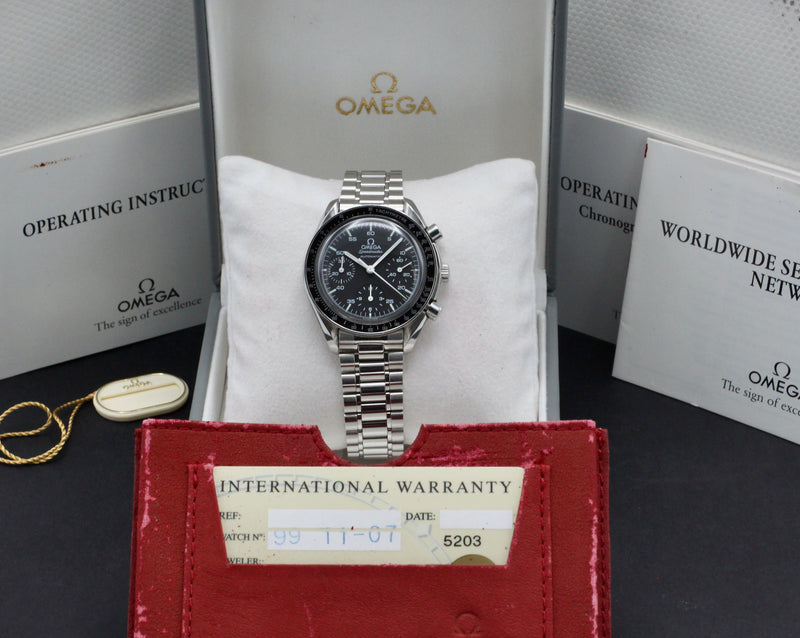 Omega Speedmaster Reduced 3510.50.00 - 1999 - Omega horloge - Omega kopen - Omega heren horloge - Trophies Watches