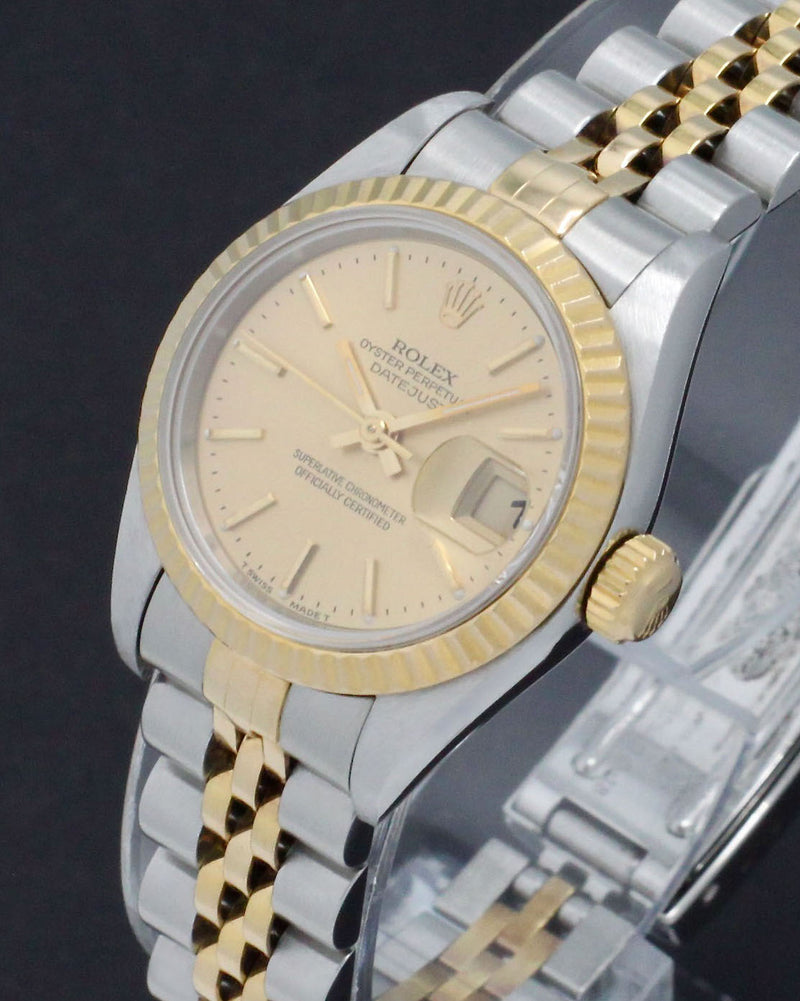 Rolex Lady-Datejust 69173 - 1996 - Rolex horloge - Rolex kopen - Rolex dames horloge - Trophies Watches