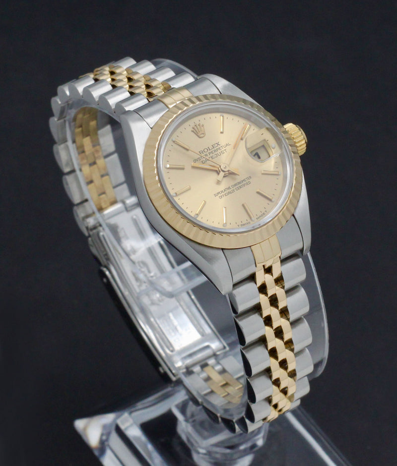 Rolex Lady-Datejust 69173 - 1997 - Rolex horloge - Rolex kopen - Rolex dames horloge - Trophies Watches