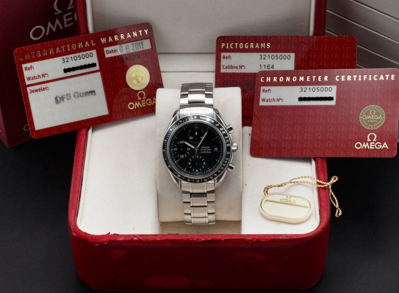 Omega Speedmaster 3210.50 - 2011 - Omega horloge - Omega kopen - Omega heren horloges - Trophies Watches