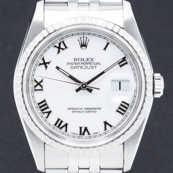 Rolex Datejust 16220 - 1995 - Rolex horloge - Rolex kopen - Rolex heren horloge - Trophies Watches