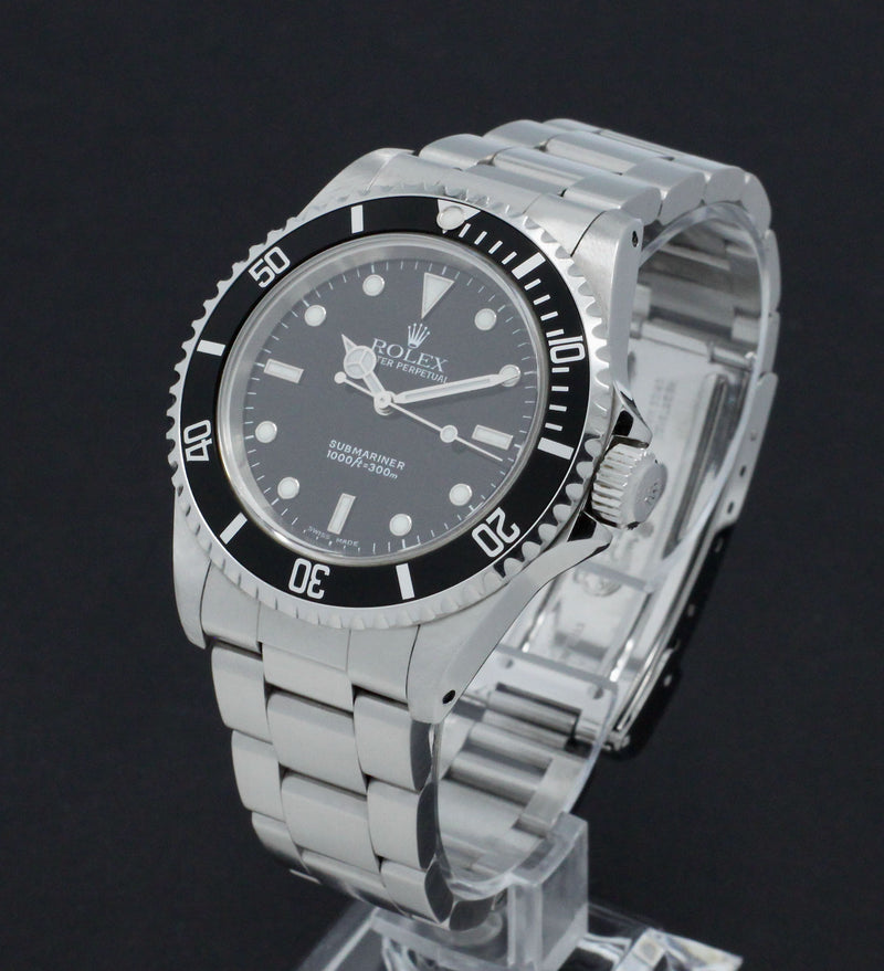 Rolex Submariner 14060 - 2001 - Rolex horloge - Rolex kopen - Rolex heren horloge - Trophies Watches