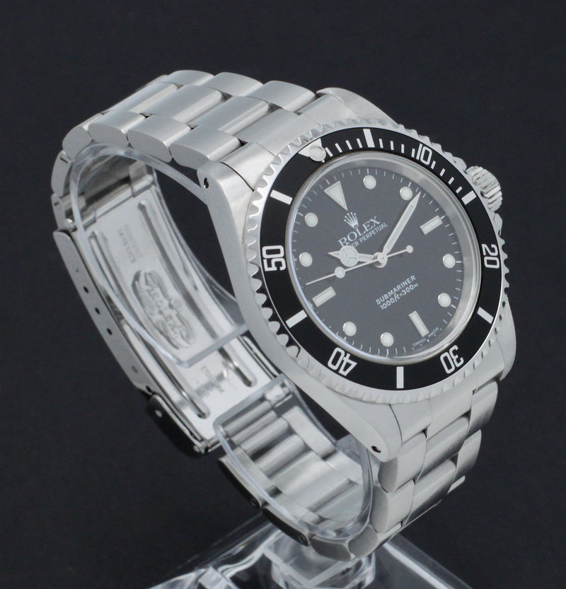 Rolex Submariner 14060 - 2001 - Rolex horloge - Rolex kopen - Rolex heren horloge - Trophies Watches