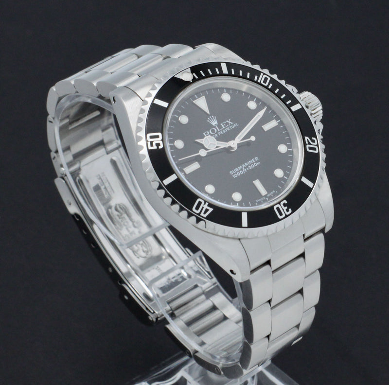 Rolex Submariner 14060 - 2001 - Rolex horloge - Rolex kopen - Rolex heren horloge - Trophies Watches