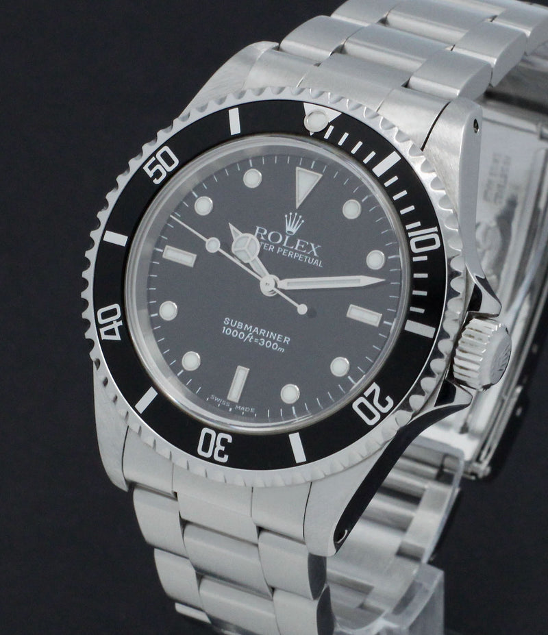 Rolex Submariner 14060 - 2001 - Rolex horloge - Rolex kopen - Rolex heren horloge - Trophies Watches