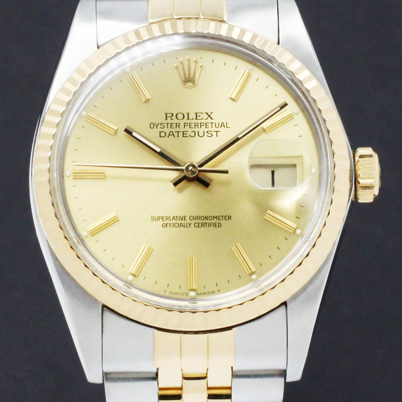 Rolex Datejust 16013 - 1988 - Rolex horloge - Rolex kopen - Rolex heren horloge - Trophies Watches