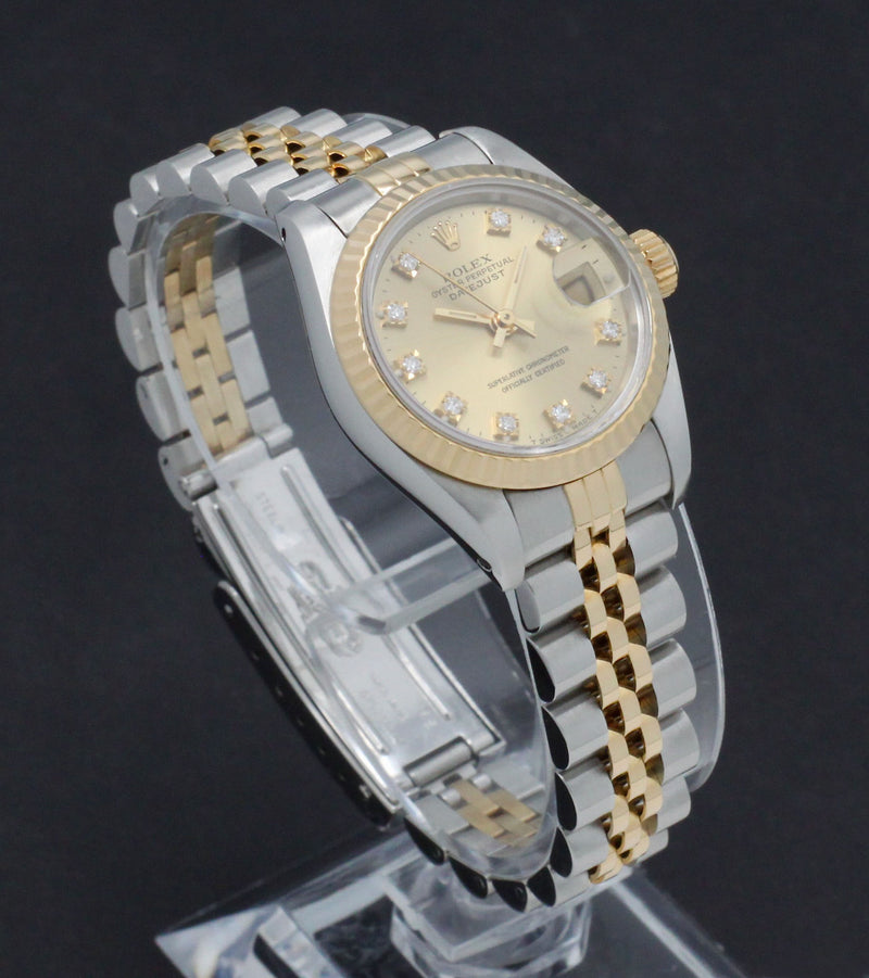 Rolex Lady-Datejust 69173G - 1992 - Rolex horloge - Rolex kopen - Rolex dames horloge - Trophies Watches