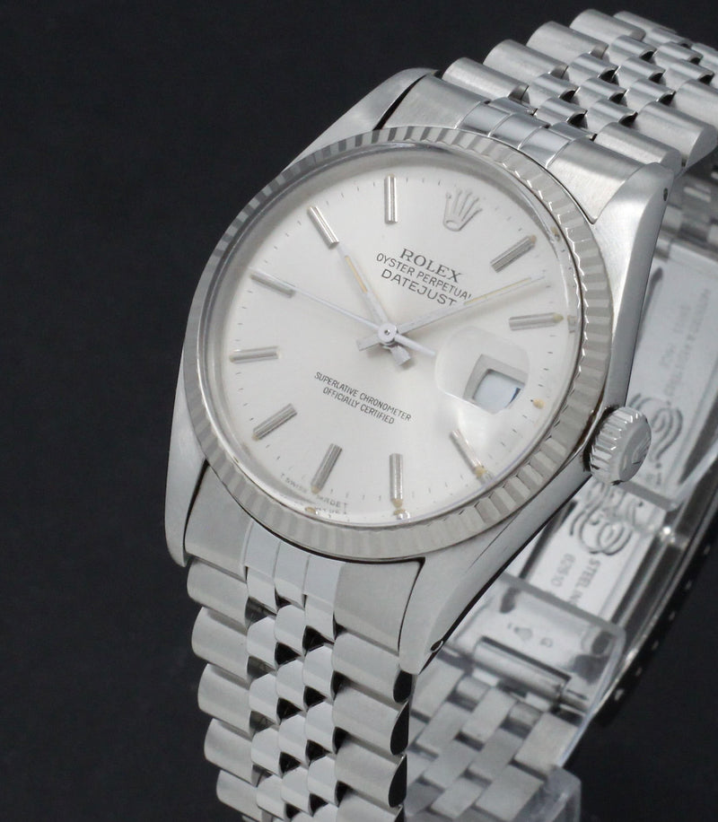 Rolex Datejust 16014 - 1984 - Rolex horloge - Rolex kopen - Rolex heren horloge - Trophies Watches