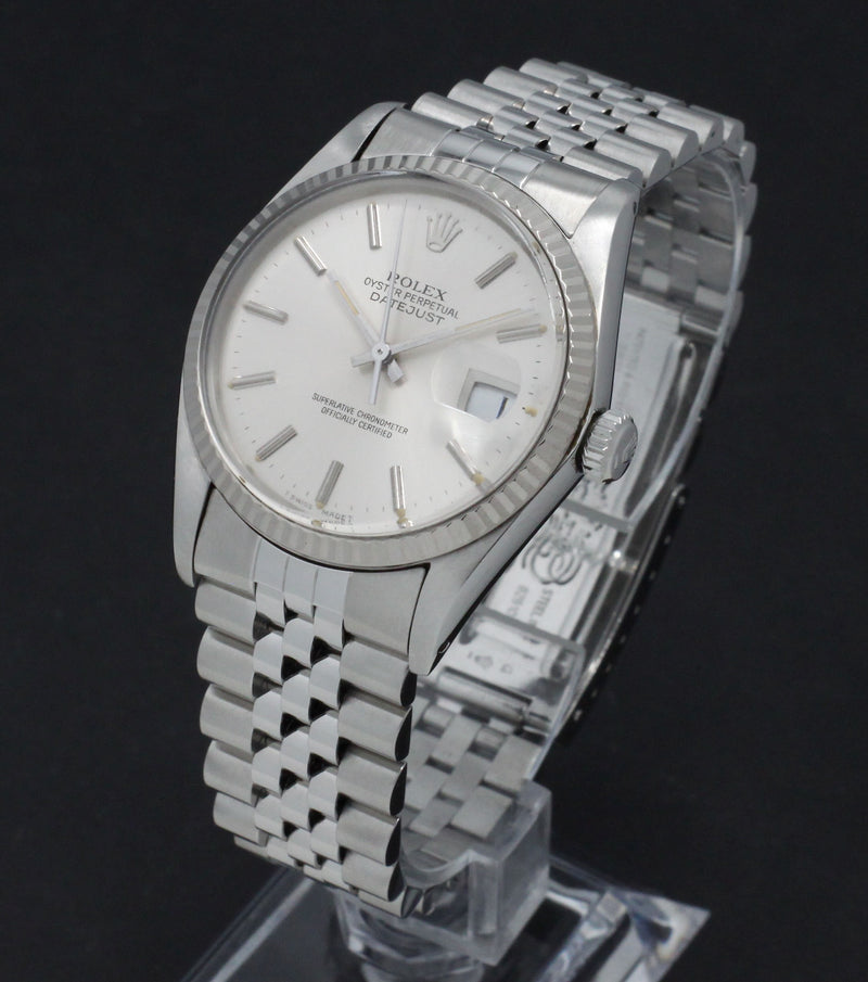 Rolex Datejust 16014 - 1984 - Rolex horloge - Rolex kopen - Rolex heren horloge - Trophies Watches