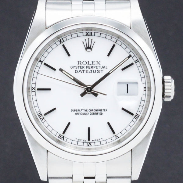Rolex Datejust 16200 - 1997 - Rolex horloge - Rolex kopen - Rolex heren horloge - Trophies Watches