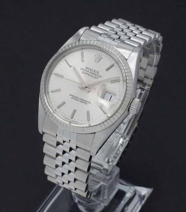 Rolex Datejust 16014 - 1988 - Rolex horloge - Rolex kopen - Rolex heren horloge - Trophies Watches