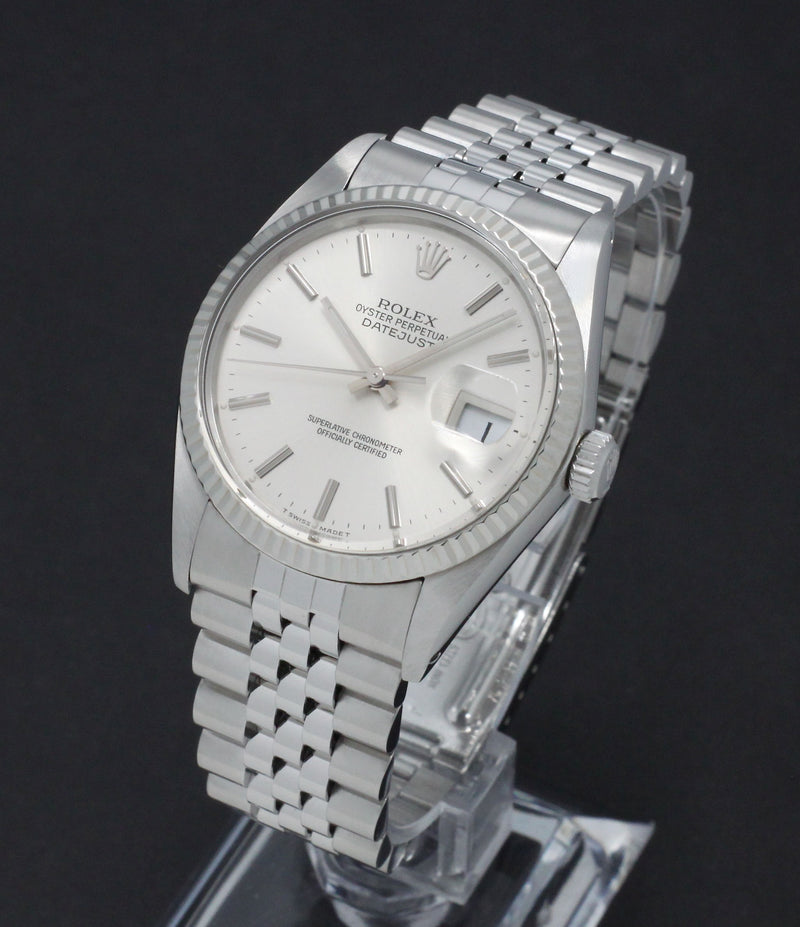 Rolex Datejust 16014 - 1988 - Rolex horloge - Rolex kopen - Rolex heren horloge - Trophies Watches