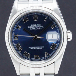 Rolex Datejust 16220 - 1998 - Rolex horloge - Rolex kopen - Rolex heren horloge - Trophies Watches