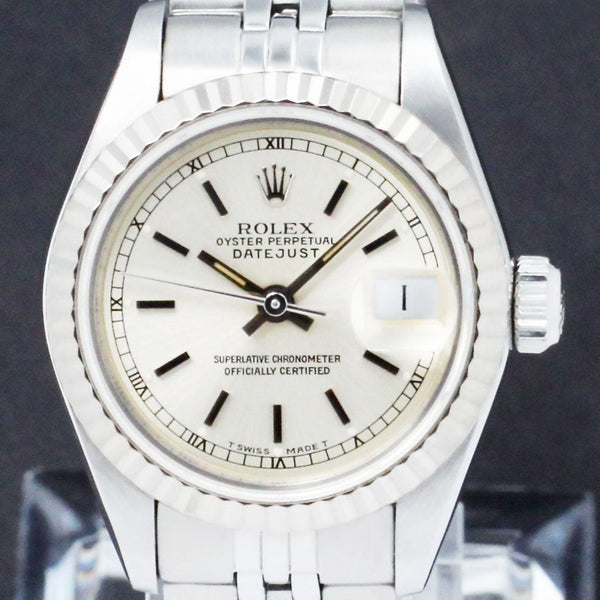 Rolex Oyster Perpetual Lady Datejust 69174 - 1990 - Rolex horloge - Rolex kopen - Rolex dames horloge - Trophies Watche