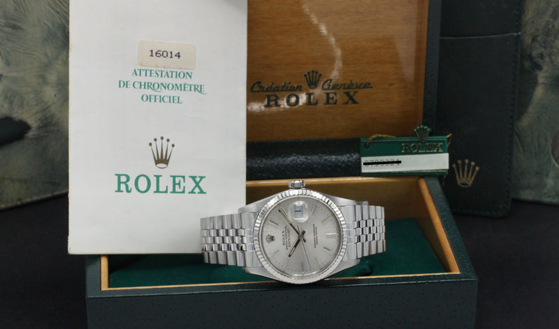 Rolex Datejust 16014 - 1985 - Rolex horloge - Rolex kopen - Rolex heren horloge - Trophies Watches