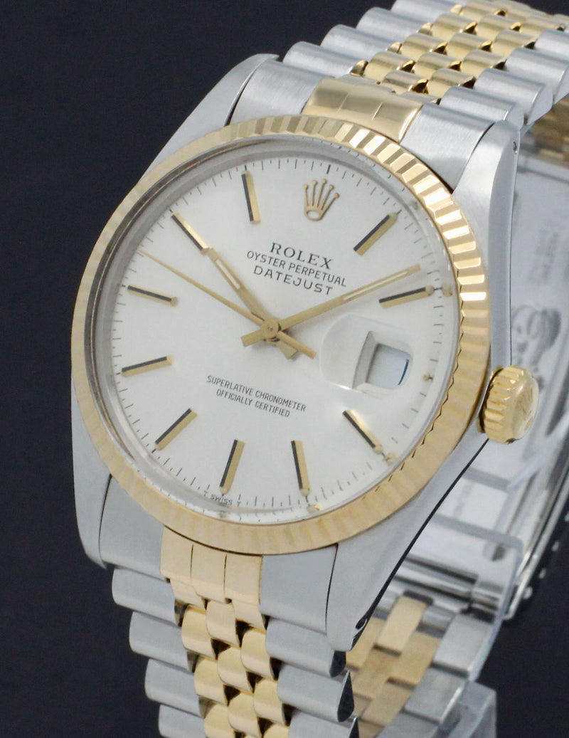 Rolex Datejust 16013 - 1986 - Rolex horloge - Rolex kopen - Rolex heren horloge - Trophies Watches