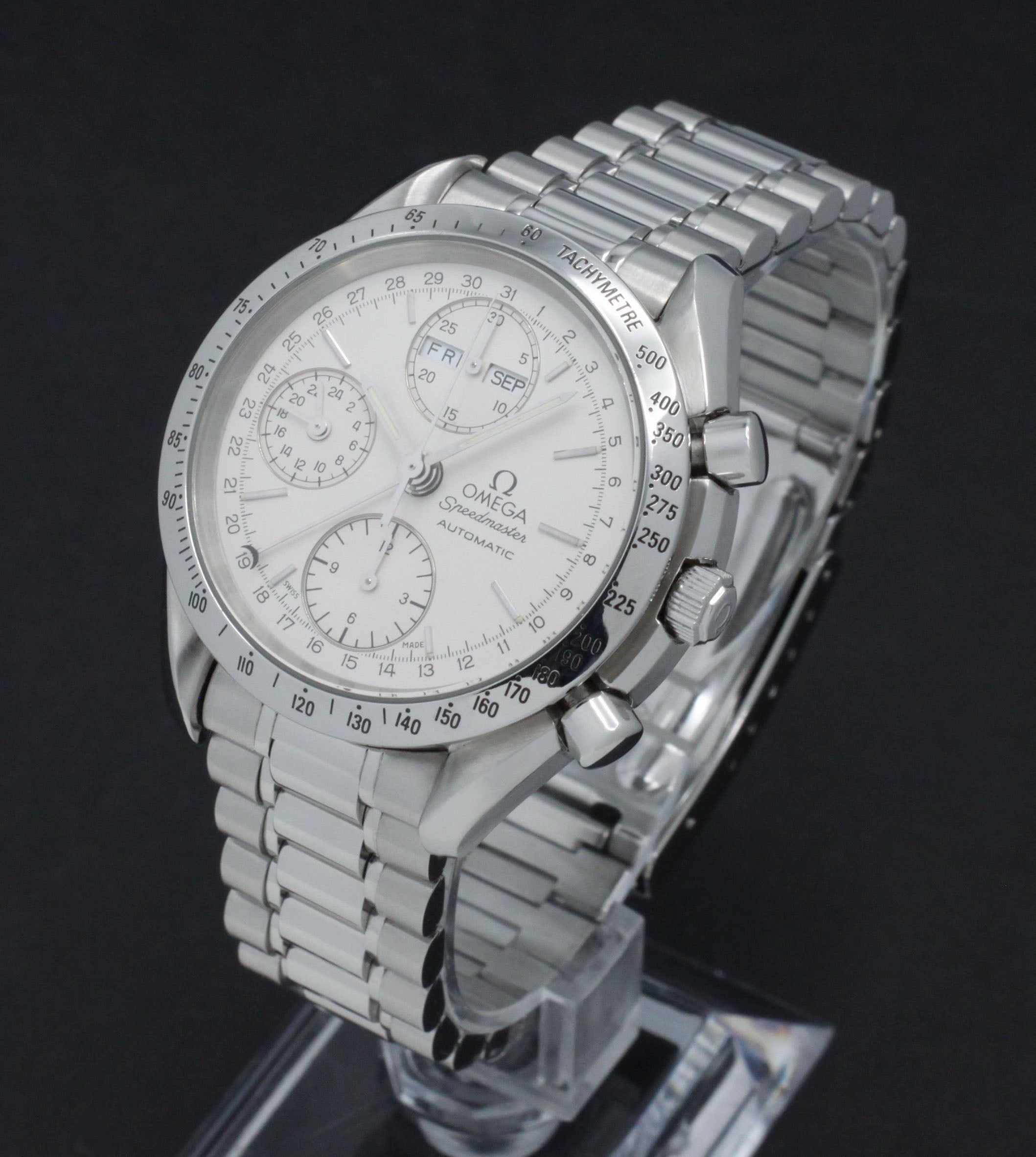 Omega Speedmaster Day Date 3521.30.00 - 1995 - Omega horloge - Omega kopen - Omega heren horloge - Trophies Watches