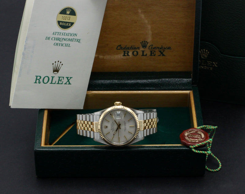 Rolex Datejust 16013 - 1986 - Rolex horloge - Rolex kopen - Rolex heren horloge - Trophies Watches