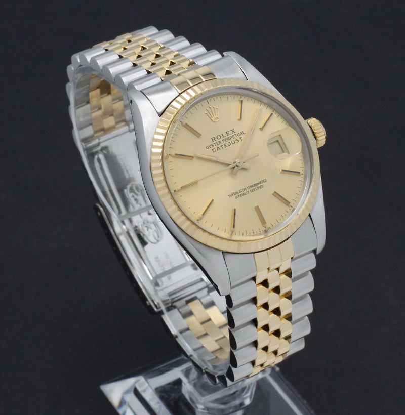 Rolex Datejust 16013 - 1983 - Rolex horloge - Rolex kopen - Rolex heren horloge - Trophies Watches