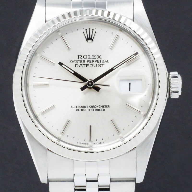 Rolex Datejust 16014 - 1988 - Rolex horloge - Rolex kopen - Rolex heren horloge - Trophies Watches