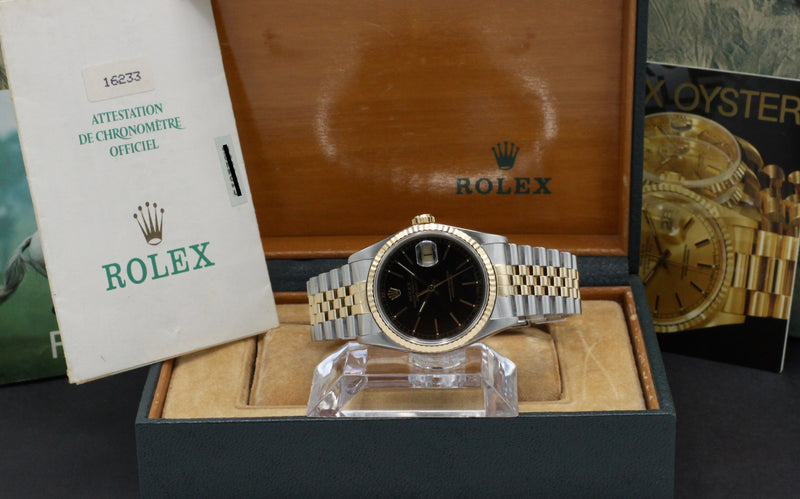 Rolex Datejust 16233 - 1989 - Rolex horloge - Rolex kopen - Rolex heren horloge - Trophies Watches