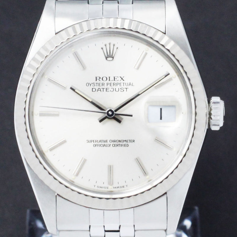 Rolex Datejust 16014 - 1988 - Rolex horloge - Rolex kopen - Rolex heren horloge - Trophies Watches